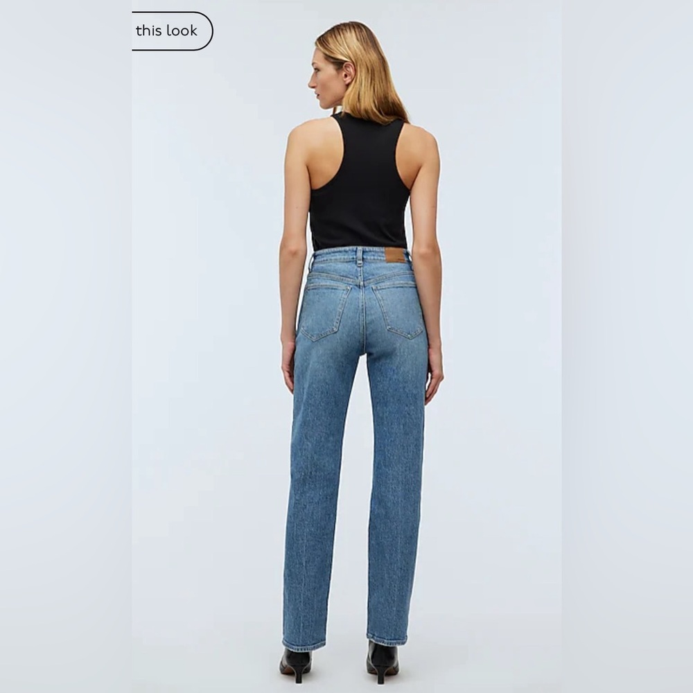 Madewell The 90s Straight Jean